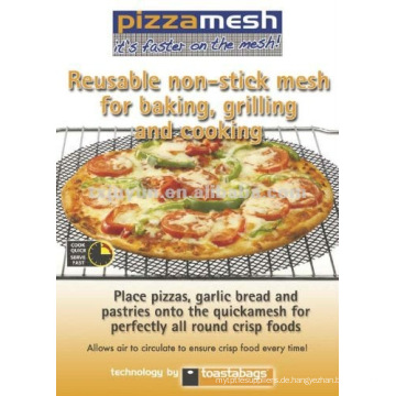 PTFE Antihaft-Pizzamasche schwarz